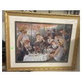Framed Art Print Signed