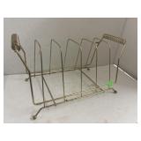 Mid-Century Modern wire Record Holder