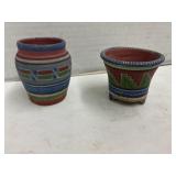 2 Small Pottery Pieces