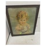 Vintage Maud Tousey Fangel Litho Print