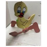 Tweety Bird Whirligig - Wooden