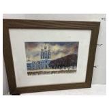 Framed Signed Watercolor?