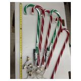 Lighted Candy Canes