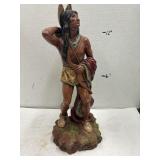 Native American Indian Warrior Statue