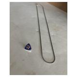 Jewelry - Necklace & Pin - both marked Sterling /