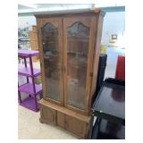Gun Cabinet, No Keys, 1 Bottom Door Locked
