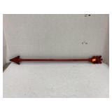 Metal arrow wall hanging