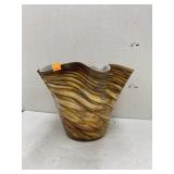 Decorative glass vase