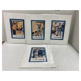 Matted U.S. Postal Service prints