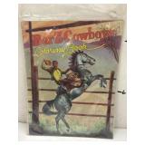 Vintage BarZ Cowboys Coloring Book