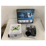 Tv Wall Mount, Quadcopter Drone, and Phone Car