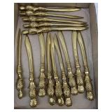 14cnt Metal Pineapple Letter Openers