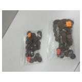 2 Bags of Wheat Pennies - approx 200 cnt