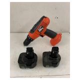 Drill and 2cnt Batteries
