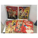 Vintage Coloring Books Lot