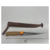 Vintage J. Marttiini Finland Stainless Fillet