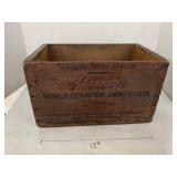 Wooden Ammunition Box