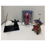 Harry Potter Book Ends, Can Opener, Cow Figure
