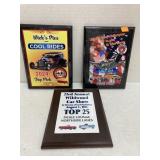 Car show plaques