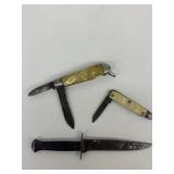 3 Smaller Knives