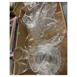 Vintage Clear Glass Lot