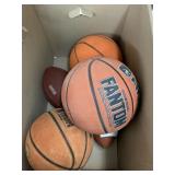 Basketballs and Footballs