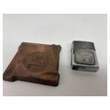 Zippo Camel Lighter & Chicago World's Fair copper