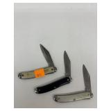 3 Vintage Knives