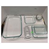 Pyrex Baking Dishes, Butter Dish, Little Bowls