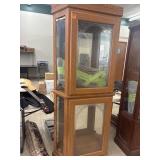 Curio Cabinet w/ 4 Glass Shelves