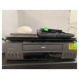 VHS Player, HP Laptop, and Misc