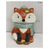 Fox cookie jar