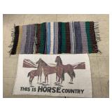 Horse Rug and Woven Rug