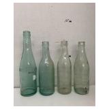 4cnt Glass Bottles