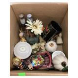 Assorted items i.e. decor, Christmas, & angels