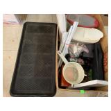 Mat, kitchen items, misc