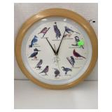 Audubon Society clock (bird chirp each hour)