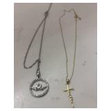 Jewelry - 2 Necklaces  - 1 marked 925