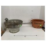 Food Mill and Basket