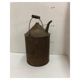 Vntg railroad oil can