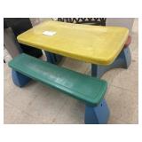Fisher Price Plastic Picnic Table