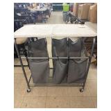 Laundry Cart / Sorter w/ Flip Top