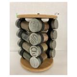 Rotating spice rack