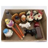 Animal S&P Shakers and more, broken leg