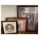 3 framed art