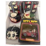 Betty Boop salt n Pepper, Tea Cup and Saucer,