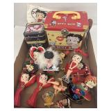 Betty Boop Ornaments, Tins, Misc