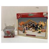 Lenaï¿½s Nativity Set and ornament