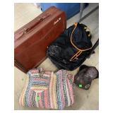 Bags, sweatshirt, cap