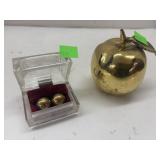 Brass Apple & Small Brass Stress? Balls